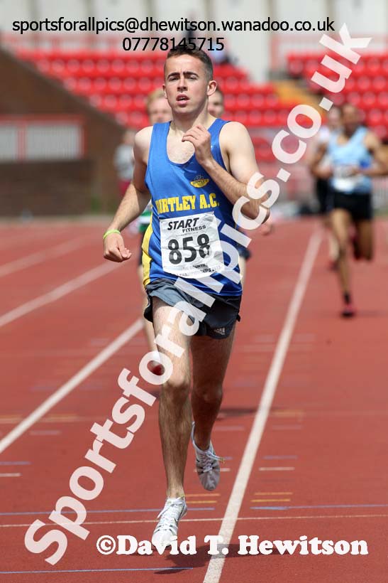 Senior men, North East Track and Field Champs., Gateshead. Photo: David T. Hewitson/Sports for All Pics